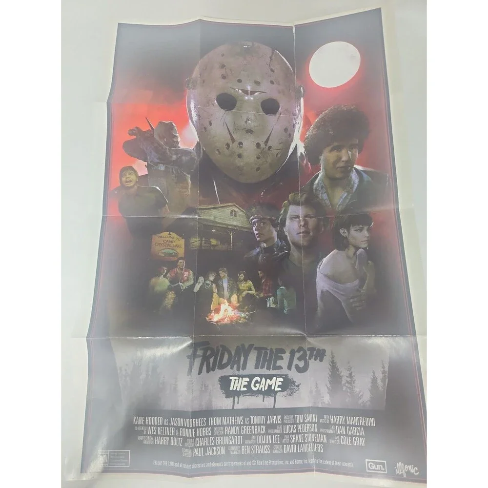 Friday the 13th The Game Ultimate Slasher Edition PS4 Complete Untested